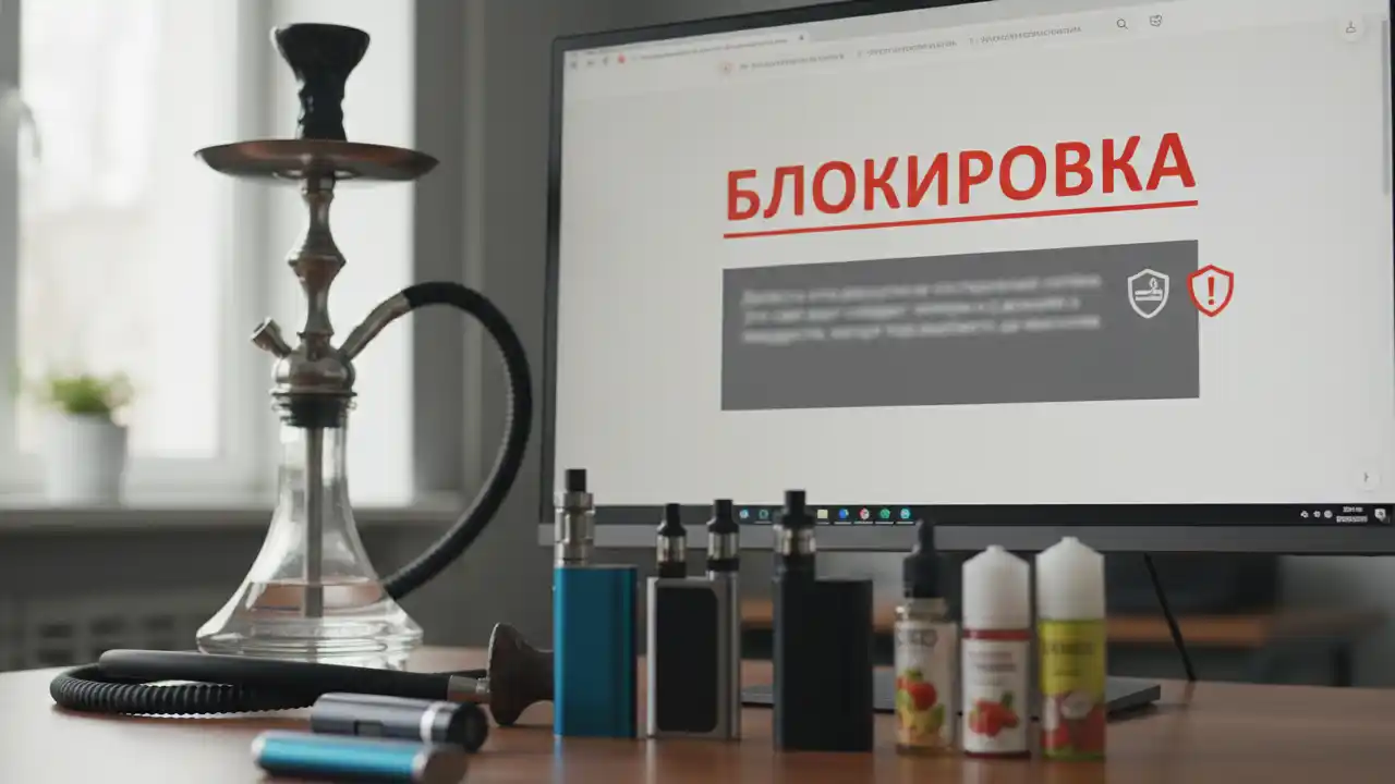 С марта в России начнут блокировать без суда сайты с онлайн-продажей табака и никотинсодержащей продукции