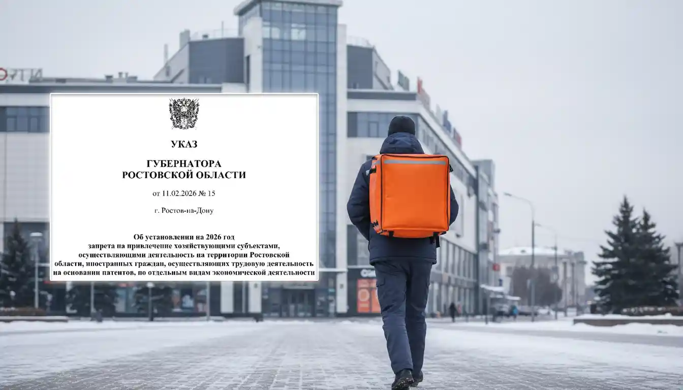 Мигрантам в Ростовской области с 1 марта запретили работать курьерами и продавцами
