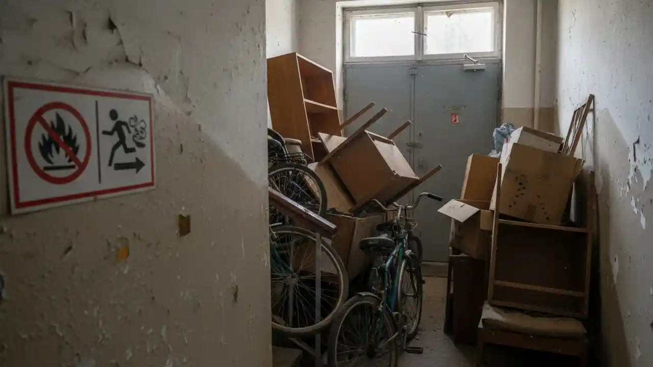 За хранение вещей в квартире грозят штрафы до 300 тысяч рублей и выселение