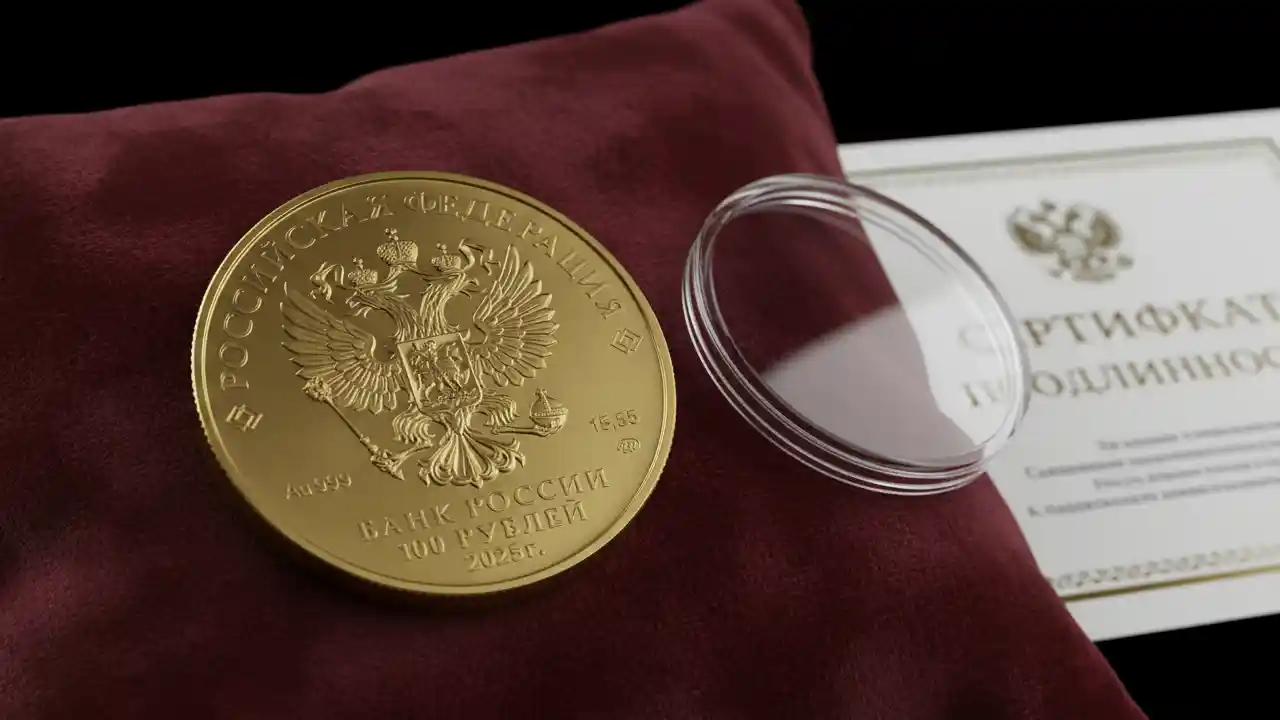 100 рублей золото: инвестиционные монеты России