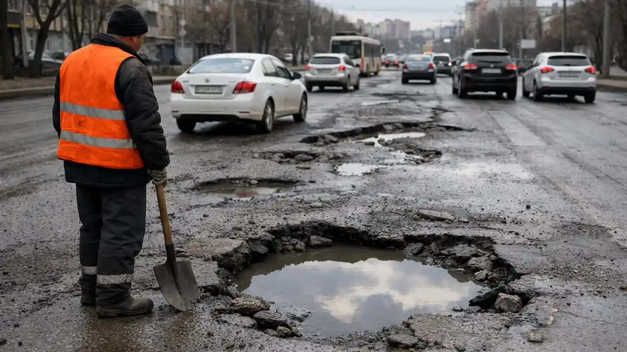 Ростов не успевает залатать ямы: почему городские дороги разрушаются быстрее, чем их ремонтируют